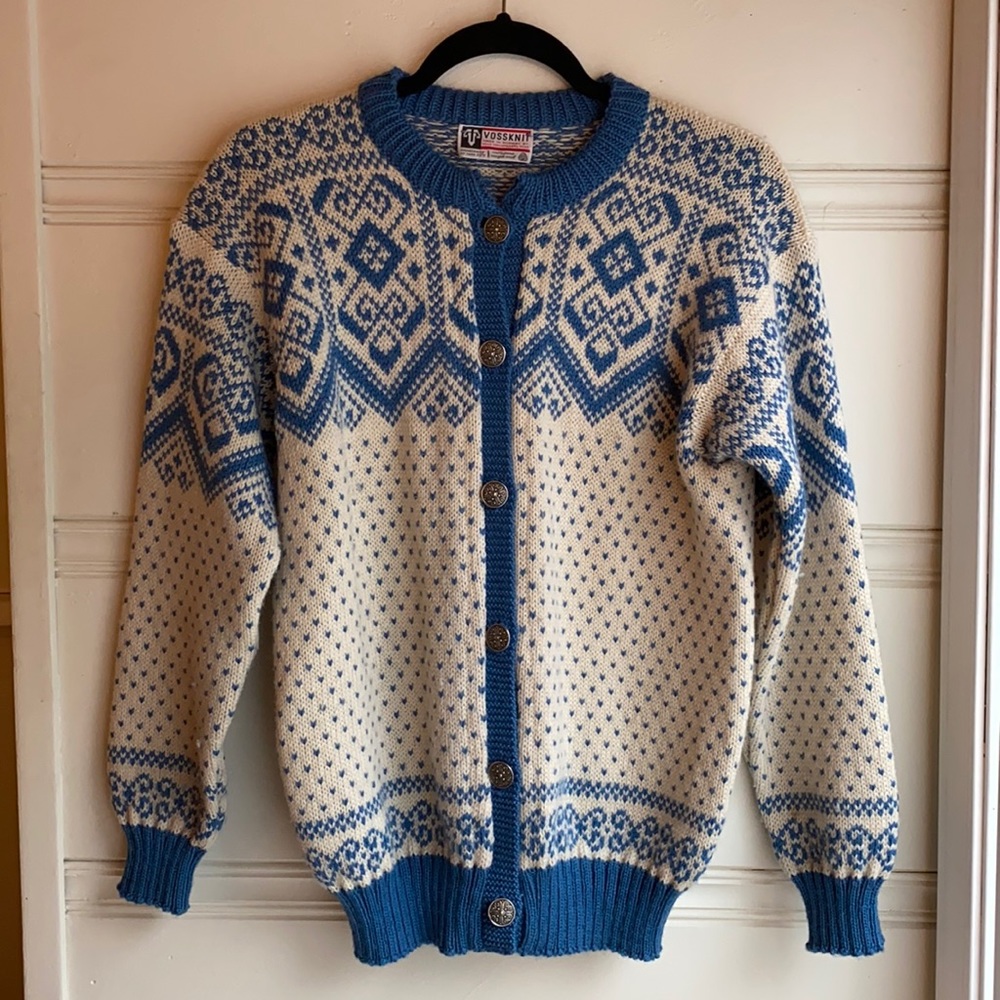 Vossknit Norwegian Wool Cardigan
